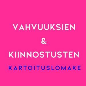 Vahvuuksien ja osaamisen kartoituslomake