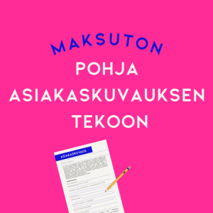 Asiakaskuvaus